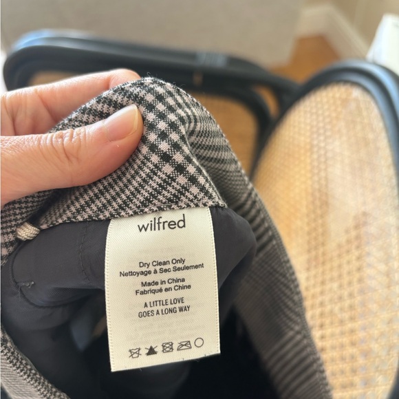 Wilfred Plaid Mini Skirt with Pockets - Picture 5 of 7